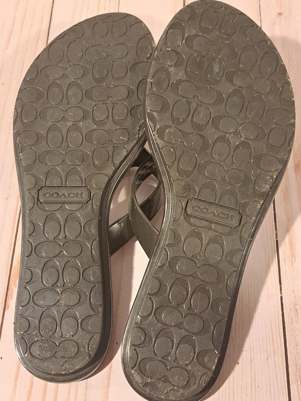 Coach Trixie Signature C Thong Sandals